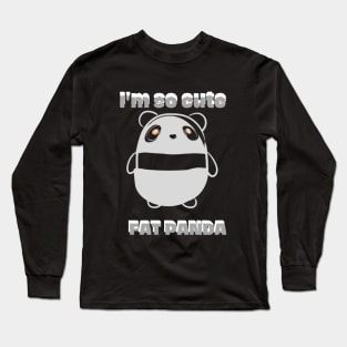 FAT PANDA Long Sleeve T-Shirt